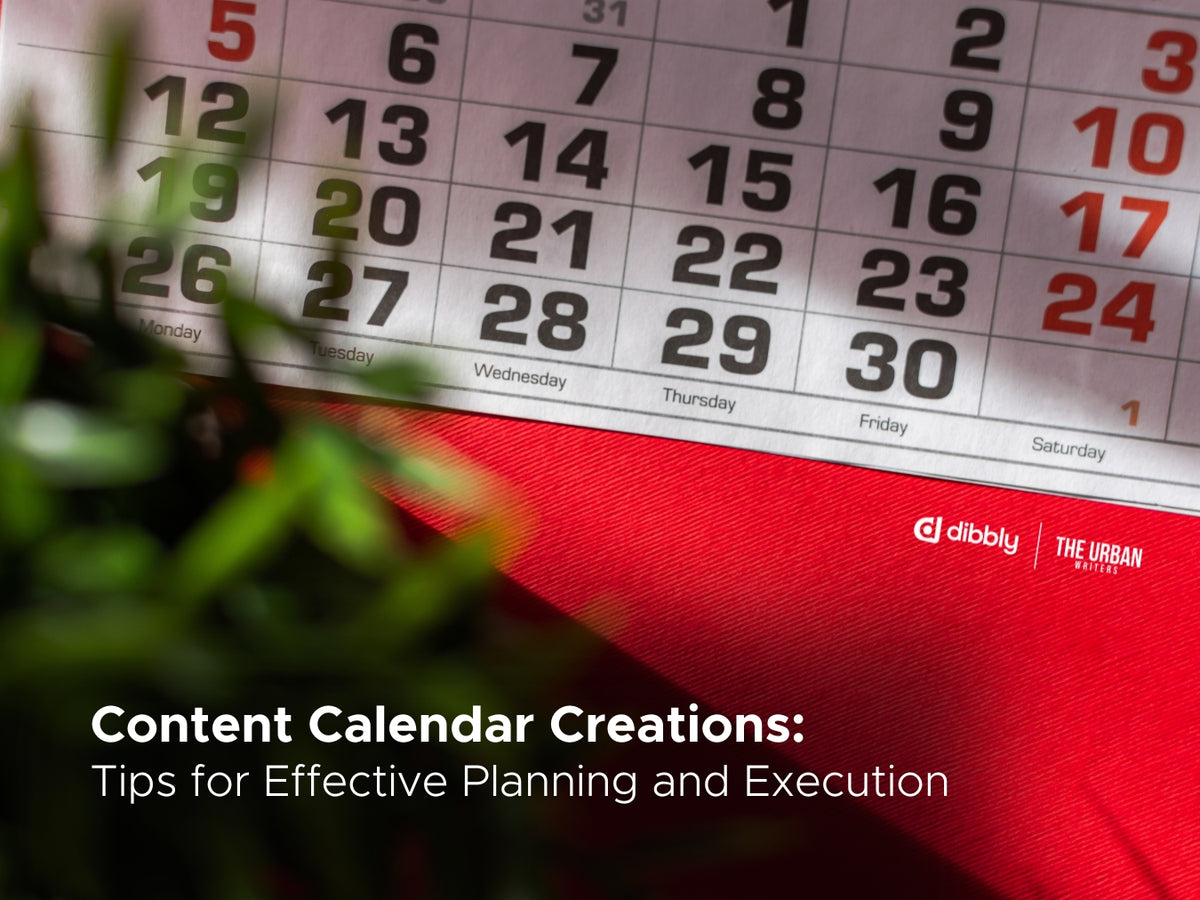 Content Calendar Strategies: Editorial Calendar Tips – The Urban Writers